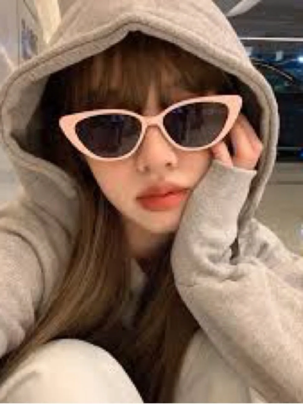 Pink Cat Eye Sunglasses for Women - Fashion Accessory